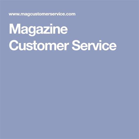 www.magcustomerservice.com